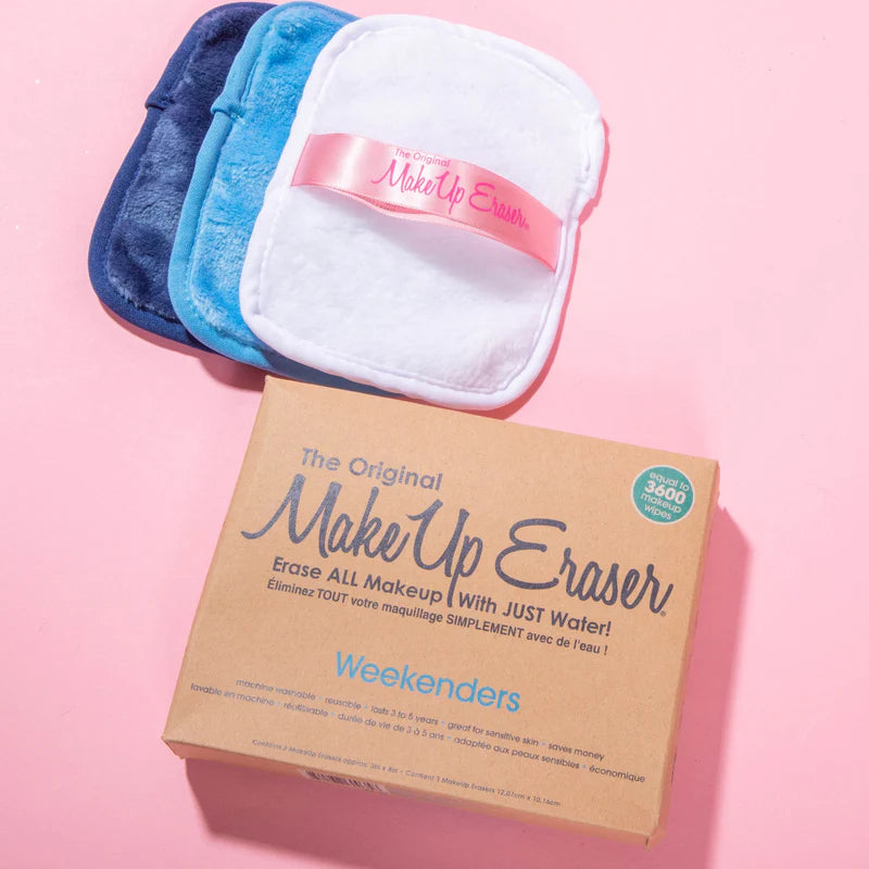 Makeup Eraser Limited Edition Prints - Weekenders Blues 3-Day Set